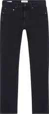 Calvin Klein SLIM FIT WASHED BLAC, 1BY Siyah Erkek Jean Pantolon