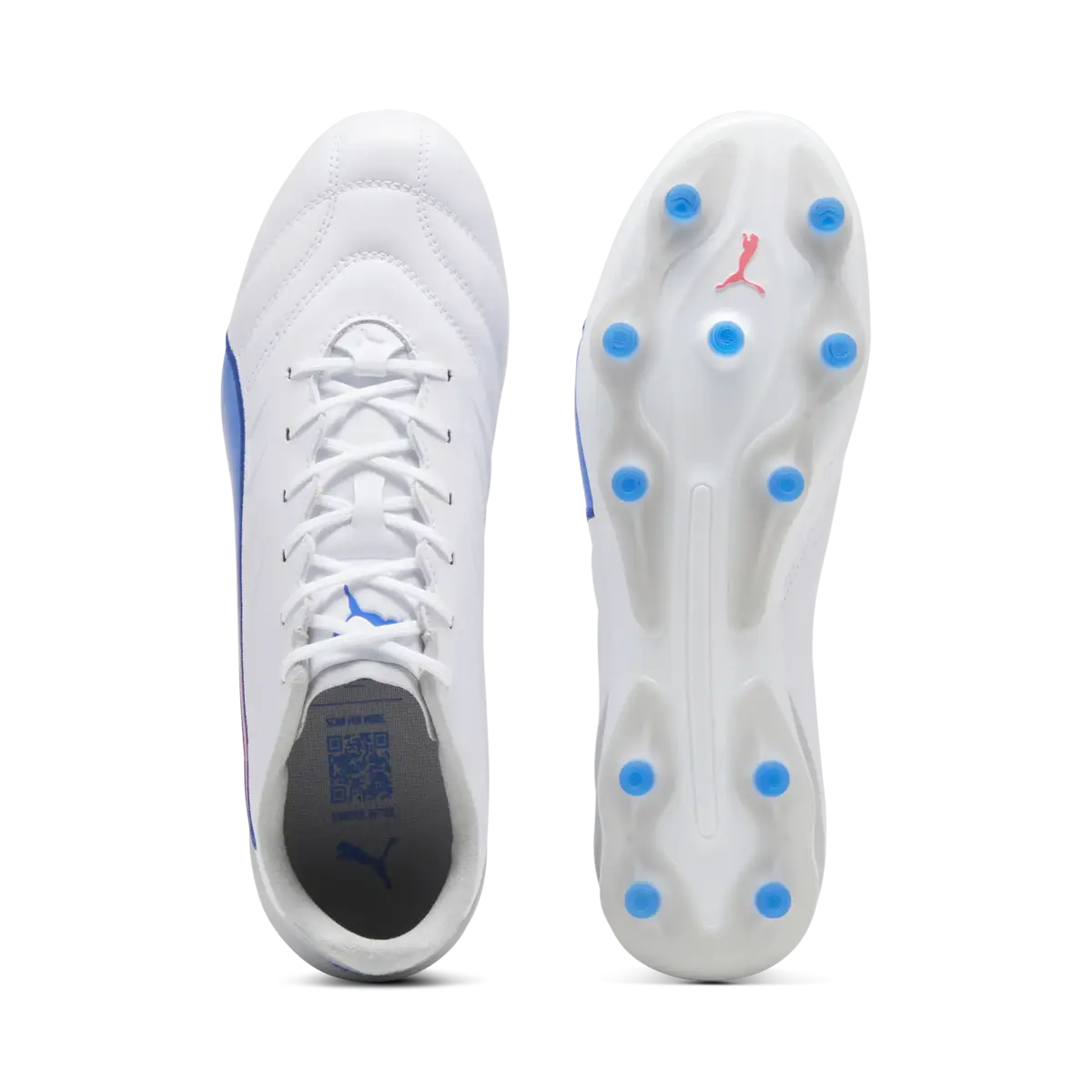 Puma KING PRO FG/AG Beyaz Erkek Krampon