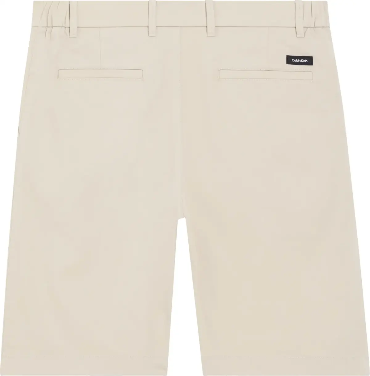 Calvin Klein MODERN TWILL REG. ST, PE0 Krem Erkek Şort