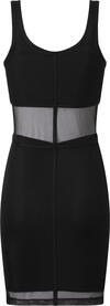 Calvin Klein MESH TANK DRESS Kadın Siyah Elbise