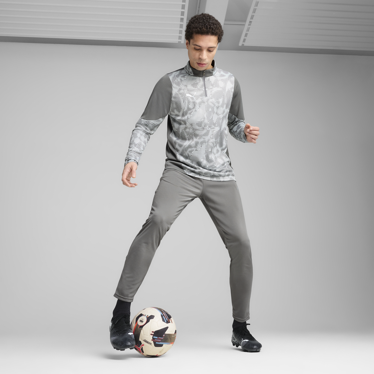 Puma teamCUP Training Pants Gri Erkek Eşofman Alt