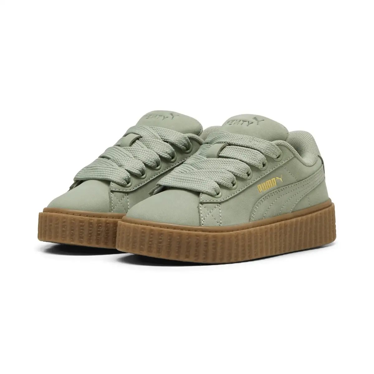 PUMA CREEPER PHATTY NUBUCK PS Yeşil Unisex Günlük Spor Ayakkabı