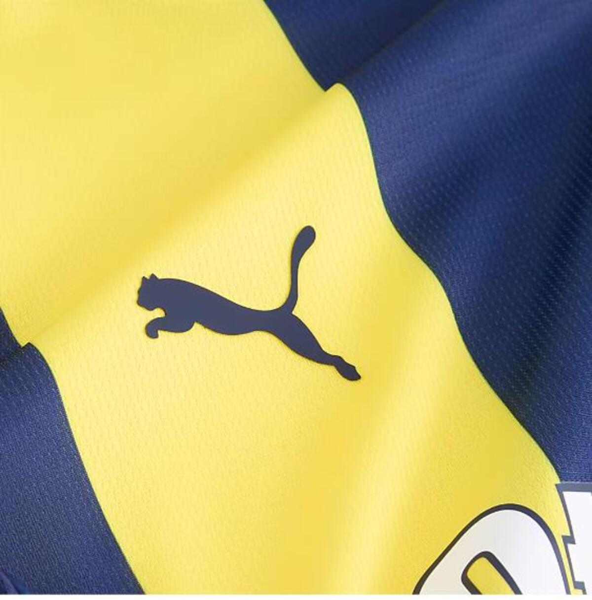 Puma FSK Home Jersey Replica Jr Sarı Erkek İç Saha Forması