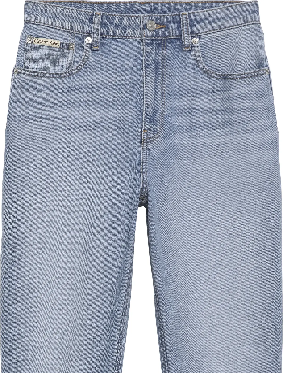 Calvin Klein NEW MOM JEAN PANAMA Kadın Mavi Kot Pantolon