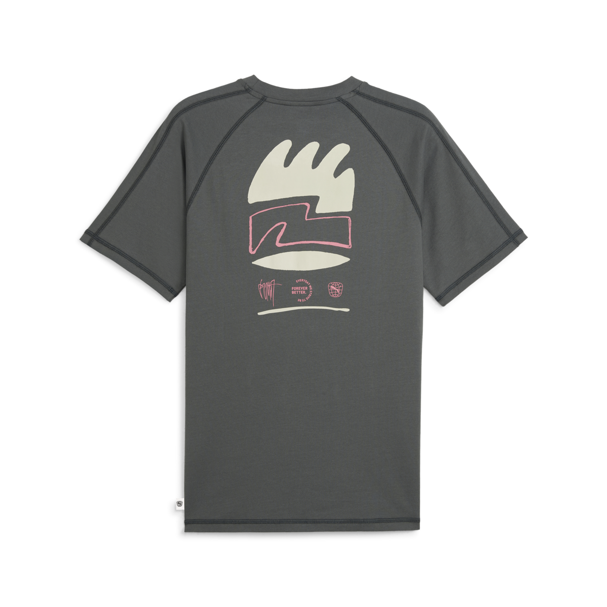 Puma RE:COLLECTION Tee Gri Unisex T-Shirt