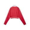 PUMA T7 Pique Cropped Jacket Kırmızı Kadın Sweatshirt