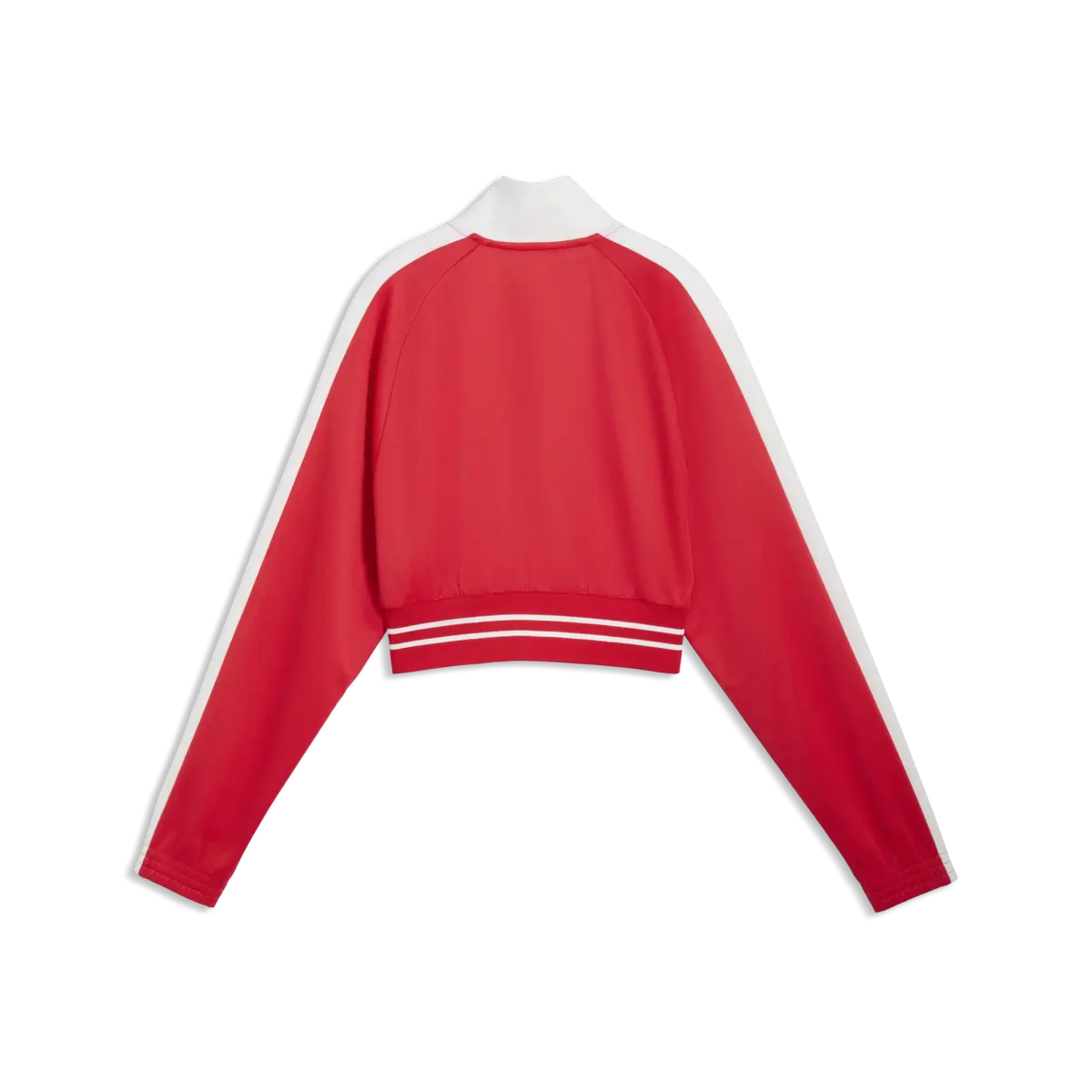 PUMA T7 Pique Cropped Jacket Kırmızı Kadın Sweatshirt