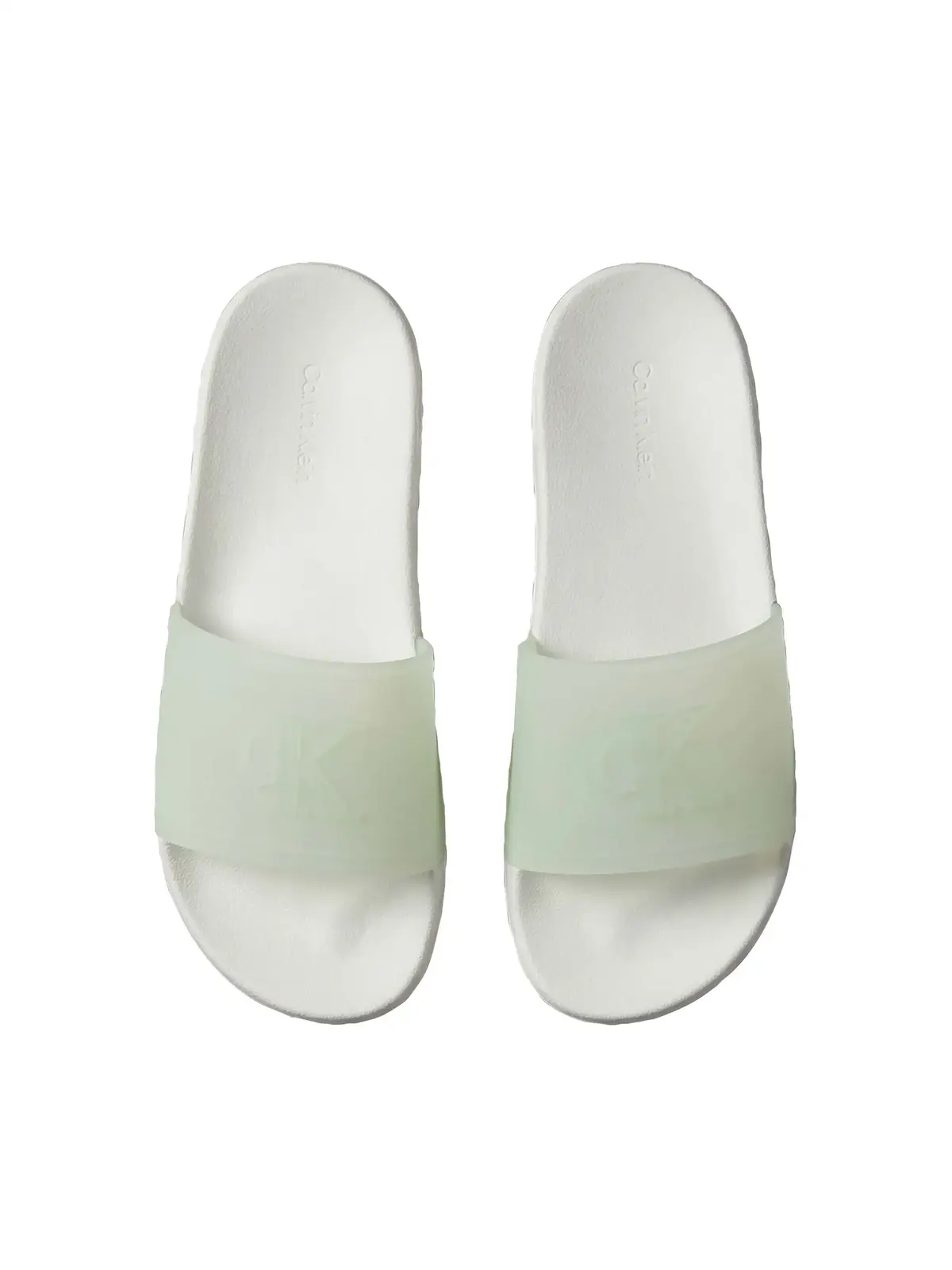 Calvin Klein ESS SLIDE TPU Yeşil Kadın Terlik