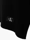 Calvin Klein MONOLOGO RUBBER PATC Kadın Siyah Atkı