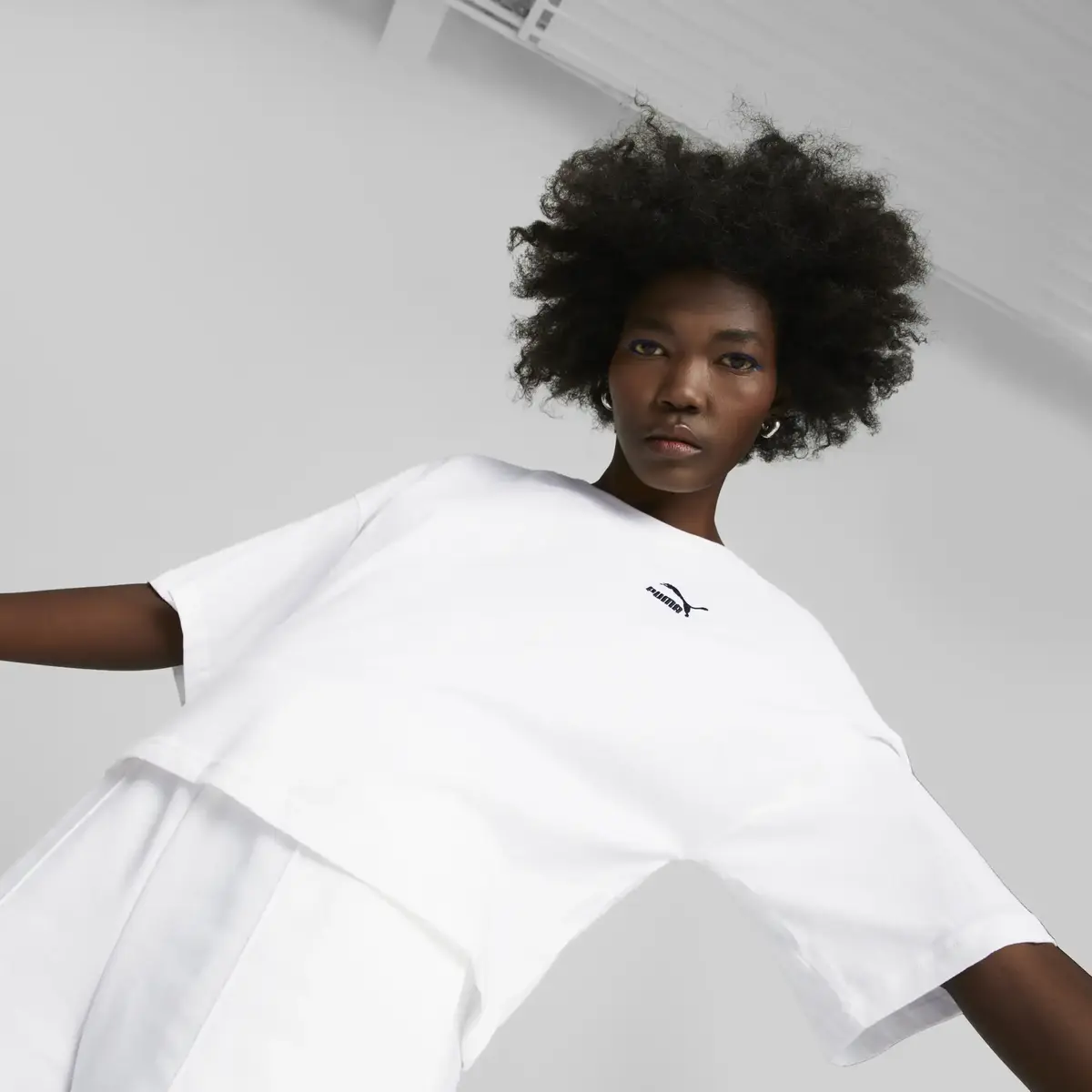 Puma Classıcs Oversized Tee Beyaz Kadın Tişört