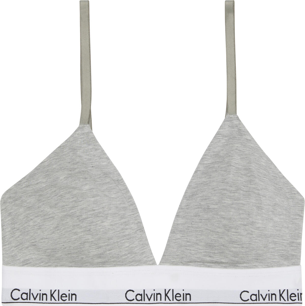 Calvin Klein LIGHTLY LINED TRIANGLE Gri Kadın Bralet Calvin Klein LIGHTLY LINED TRIANGLE Gri Kadın Bralet