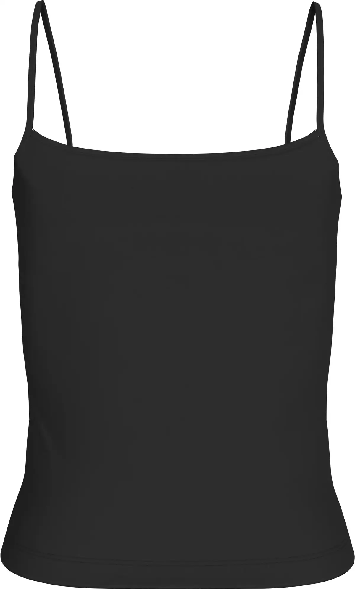 Calvin Klein MONOLOGO STRAPPY TAN, BEH Siyah Kadın T-Shirt & Polo