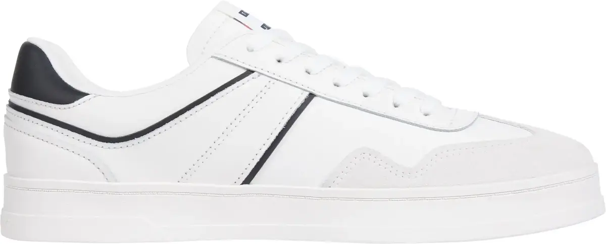 Tommy Hilfiger THE GREENWICH LEATHE, TCR Beyaz Erkek Spor Ayakkabı & Sneaker