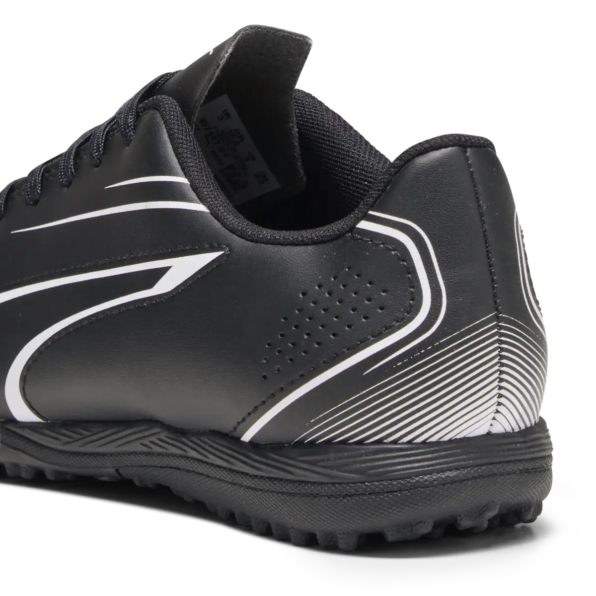 Puma VITORIA TT Jr Siyah Erkek Çocuk Halı Saha Ayakkabısı