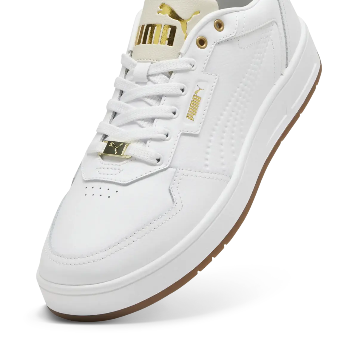Puma Court Classic Lux Beyaz Unisex Spor Ayakkabı & Sneaker