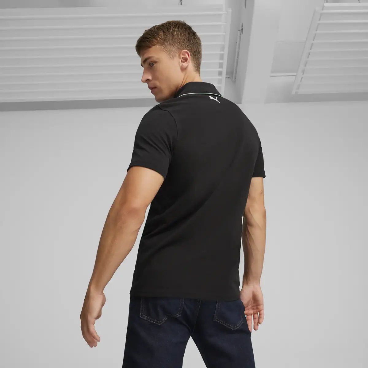 Puma Ferrari Race Polo Siyah Erkek T-Shirt & Polo