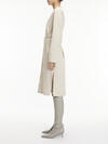 Calvin Klein STRUCTURE TWILL V NE Kadın Krem Elbise