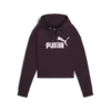 Puma ESS Cropped Logo Hoodie Bordo Kadın Hoodie