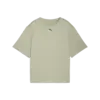Puma TAD ESSENTIAL RELAXED TEE Yeşil Kadın T-Shirt & Polo