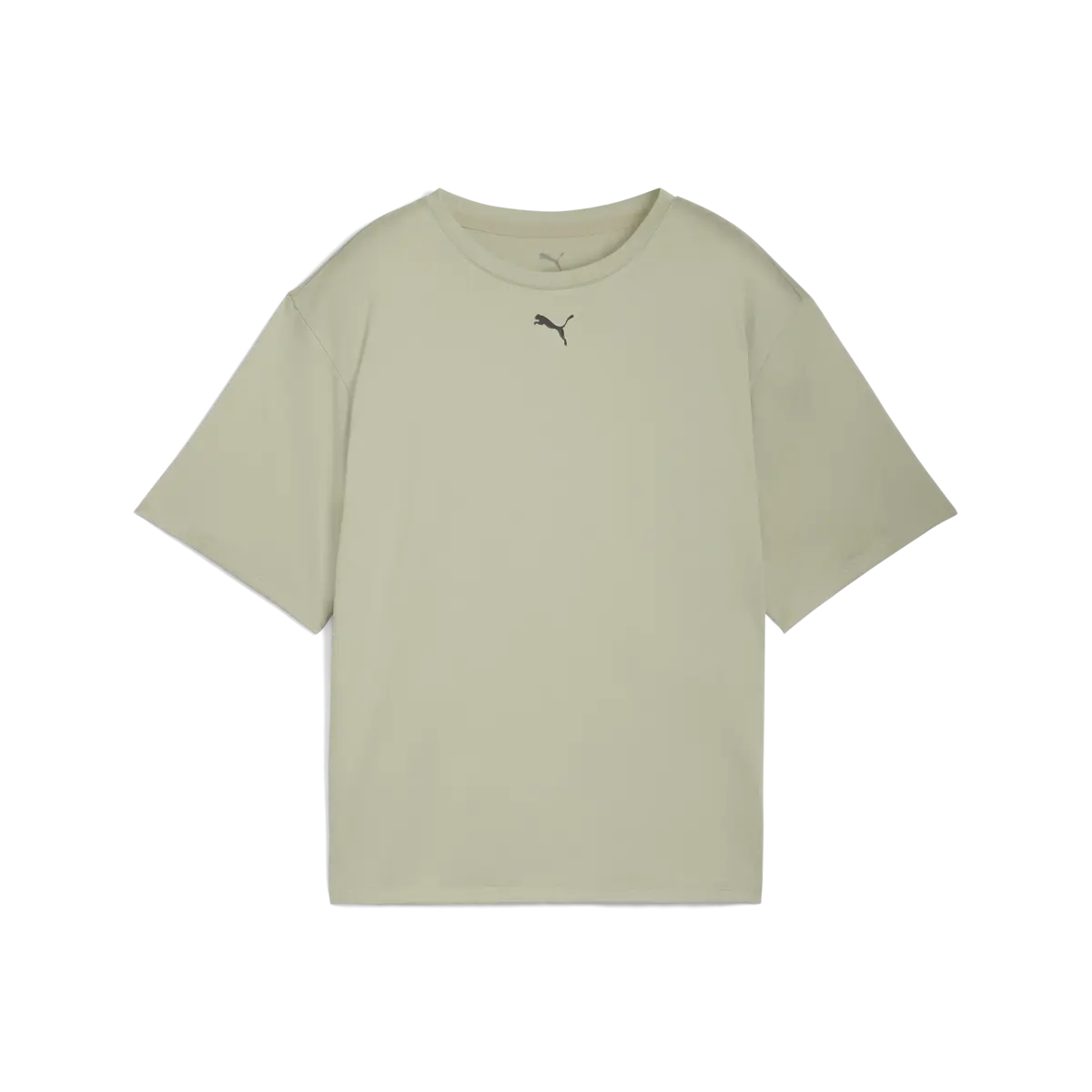 Puma TAD ESSENTIAL RELAXED TEE Yeşil Kadın T-Shirt & Polo