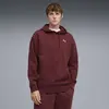 Puma  ESS ELEVATED Wash Hoodie Bordo Erkek Kapüşonlu Sweatshirt