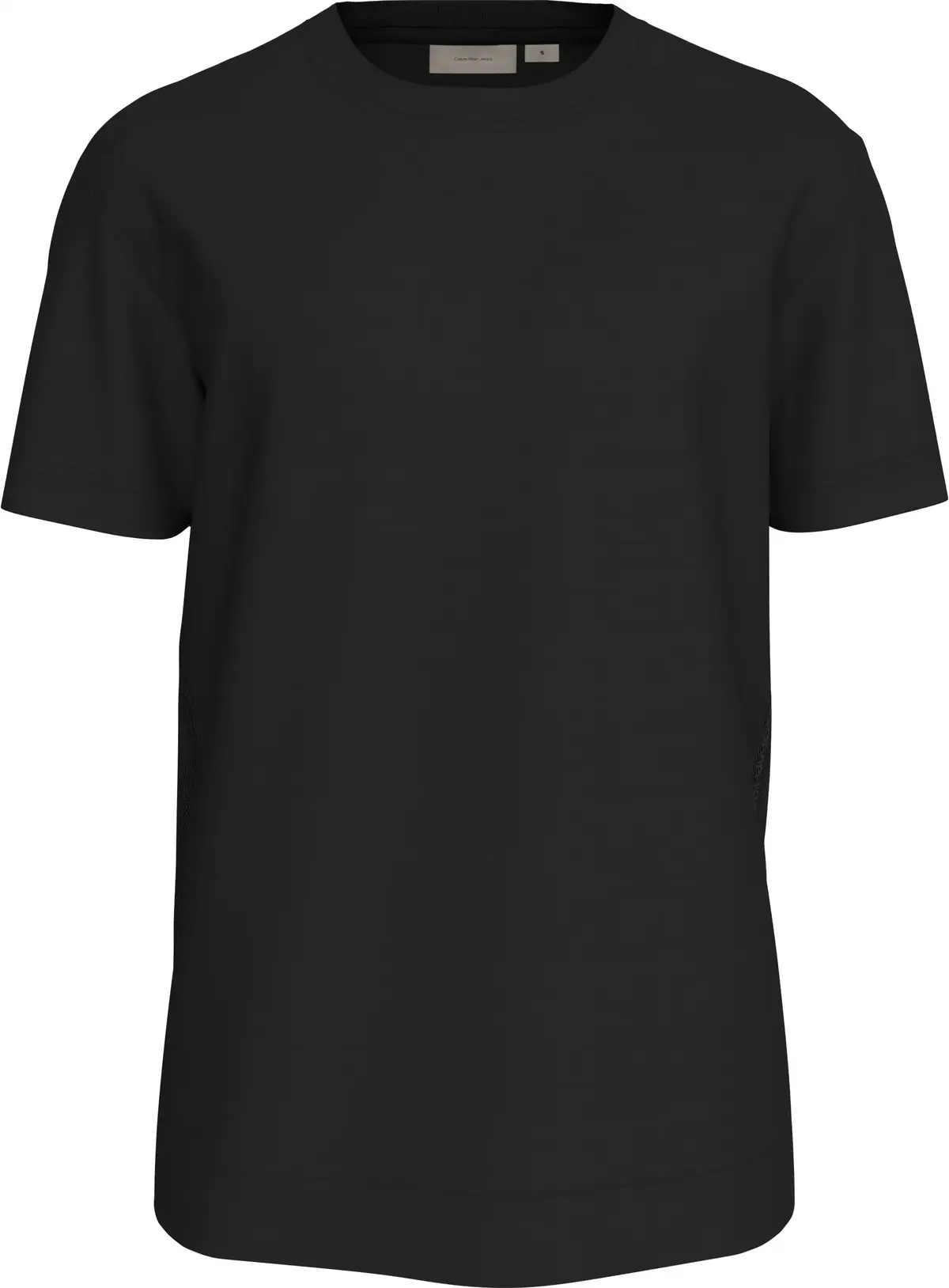 Calvin Klein LOGO TAPE TEE, BEH Siyah Erkek T-Shirt & Polo