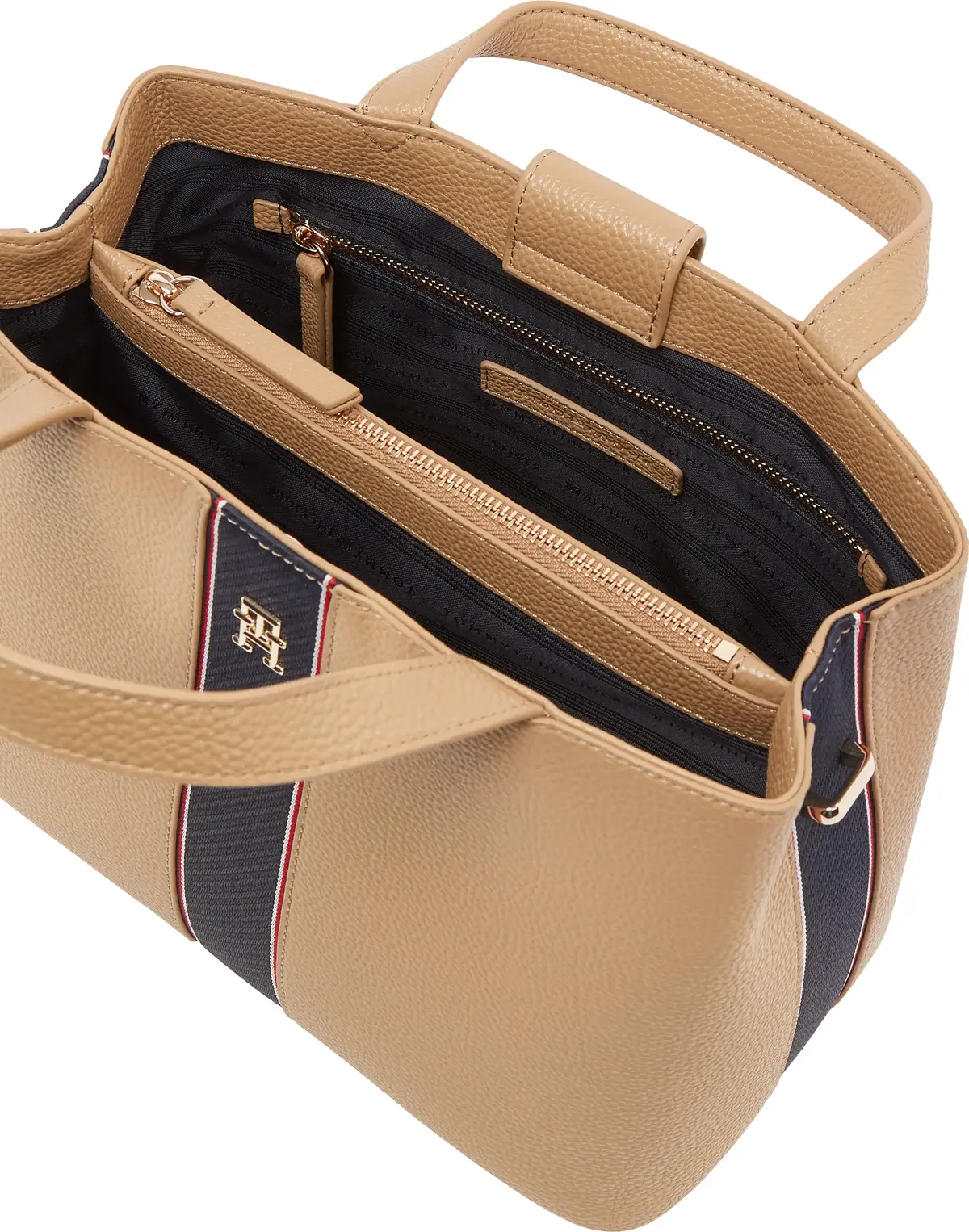 Tommy Hilfiger TH LEGACY SATCHEL, RBC Kahverengi Kadın Çanta