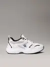 Calvin Klein RETRO TENNIS MESH ML, 01W Beyaz Kadın Spor Ayakkabı & Sneaker