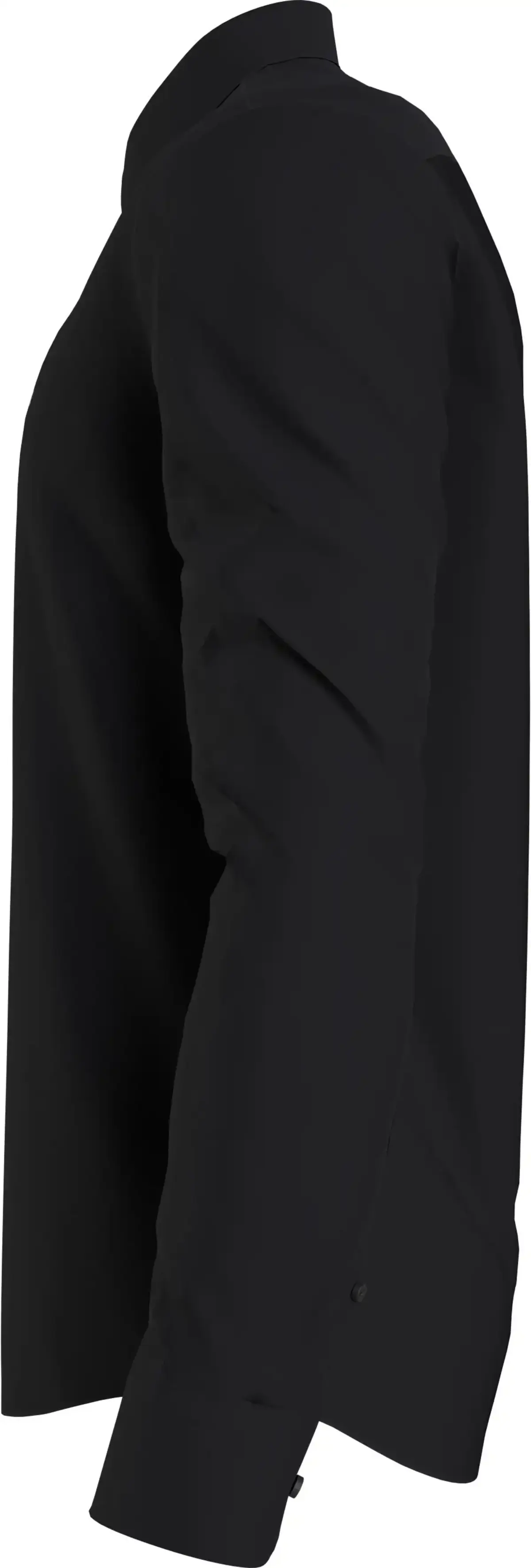 Calvin Klein SLIM FIT STRETCH POP Erkek Siyah Gömlek