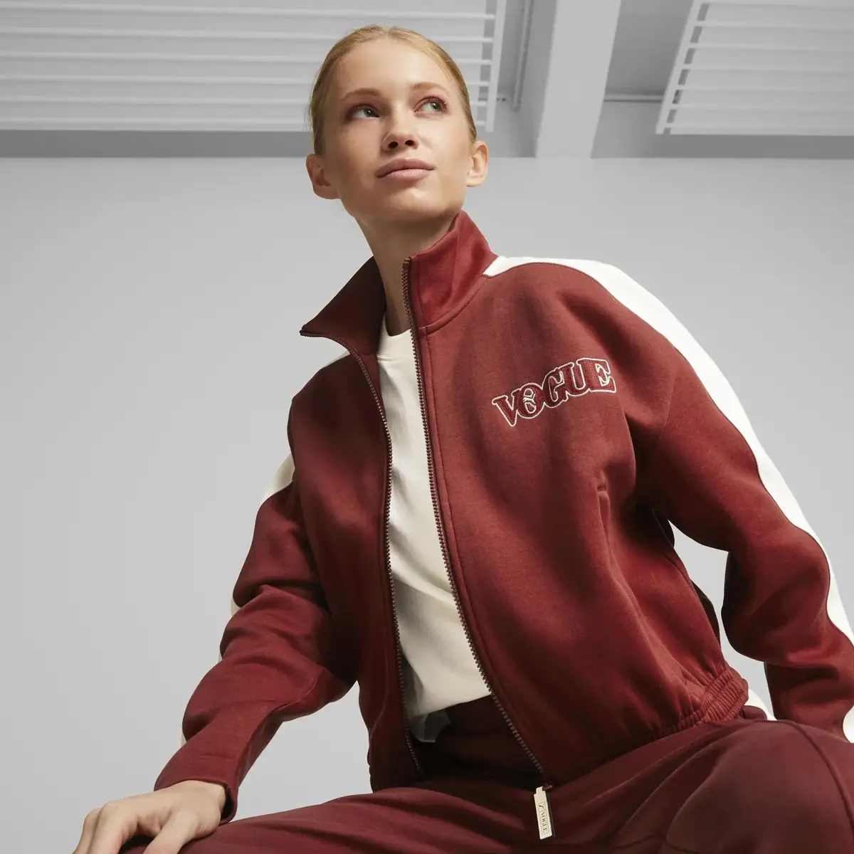 PUMA X VOGUE T7 Fermuarlı Sweatshirt