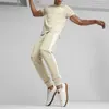 Puma T7 ICONIC Track Pants Erkek Bej Eşofman Altı