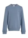 Calvin Klein MONO MINI BADGE REG Mavi Çocuk Sweatshirt