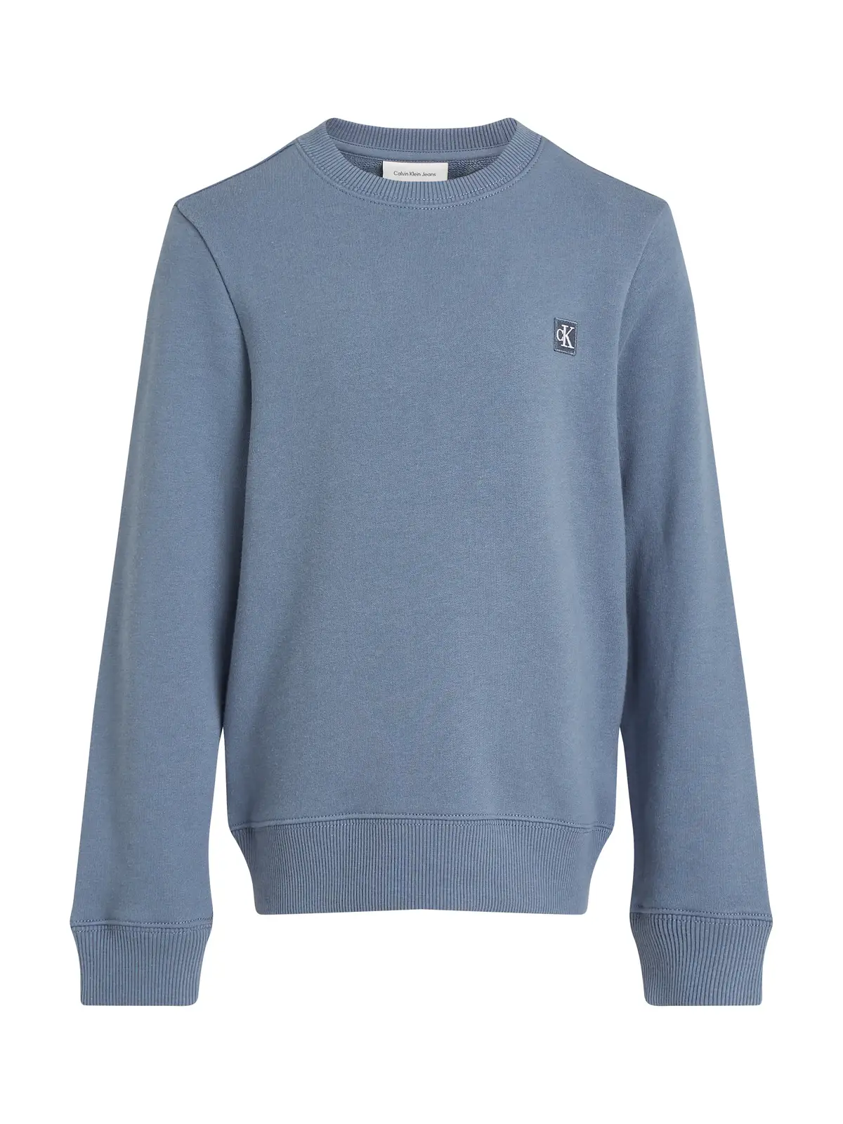 Calvin Klein MONO MINI BADGE REG Mavi Çocuk Sweatshirt