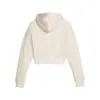 Puma CLASSICS Cropped Hoodie Beyaz Kadın Sweatshirt