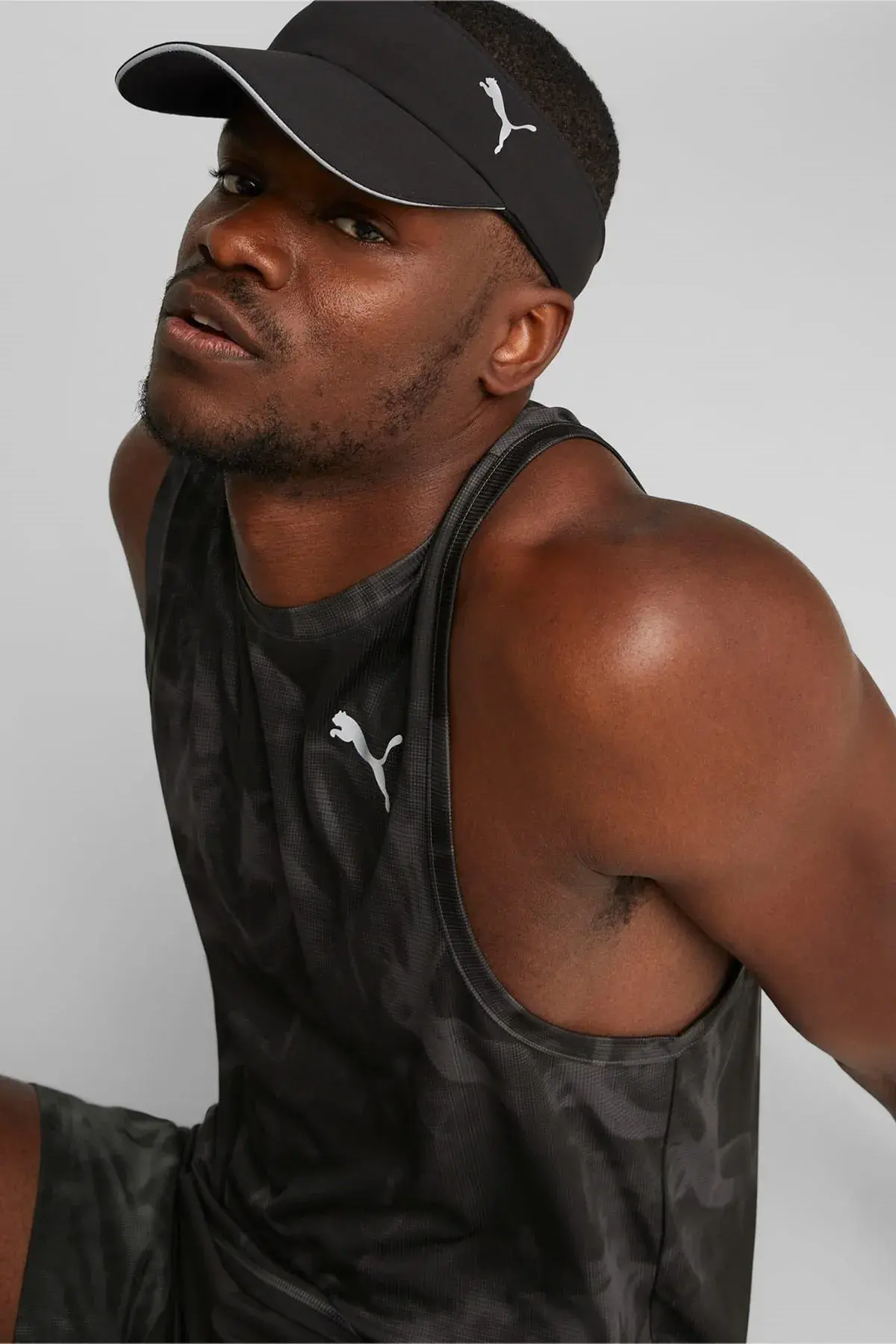 Puma Running Visor Cap Erkek Siyah Şapka