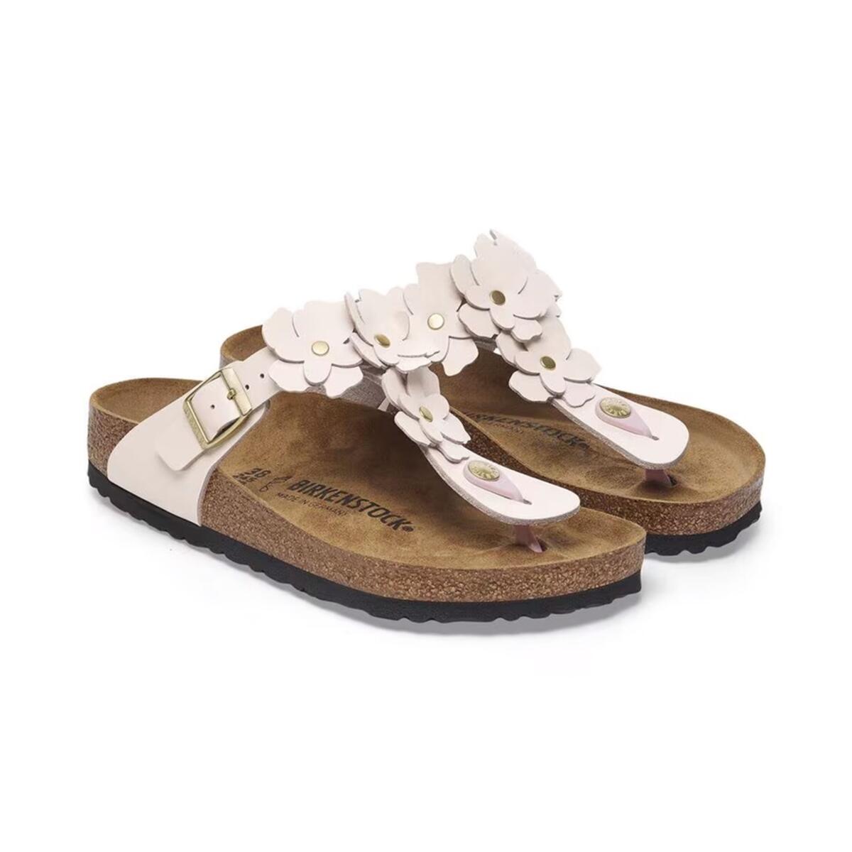 Birkenstock Gizeh Nu Beyaz Kadın Terlik