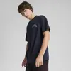 PUMA GRAPHICS Hotel Relaxed Tee Lacivert Erkek T-Shirt