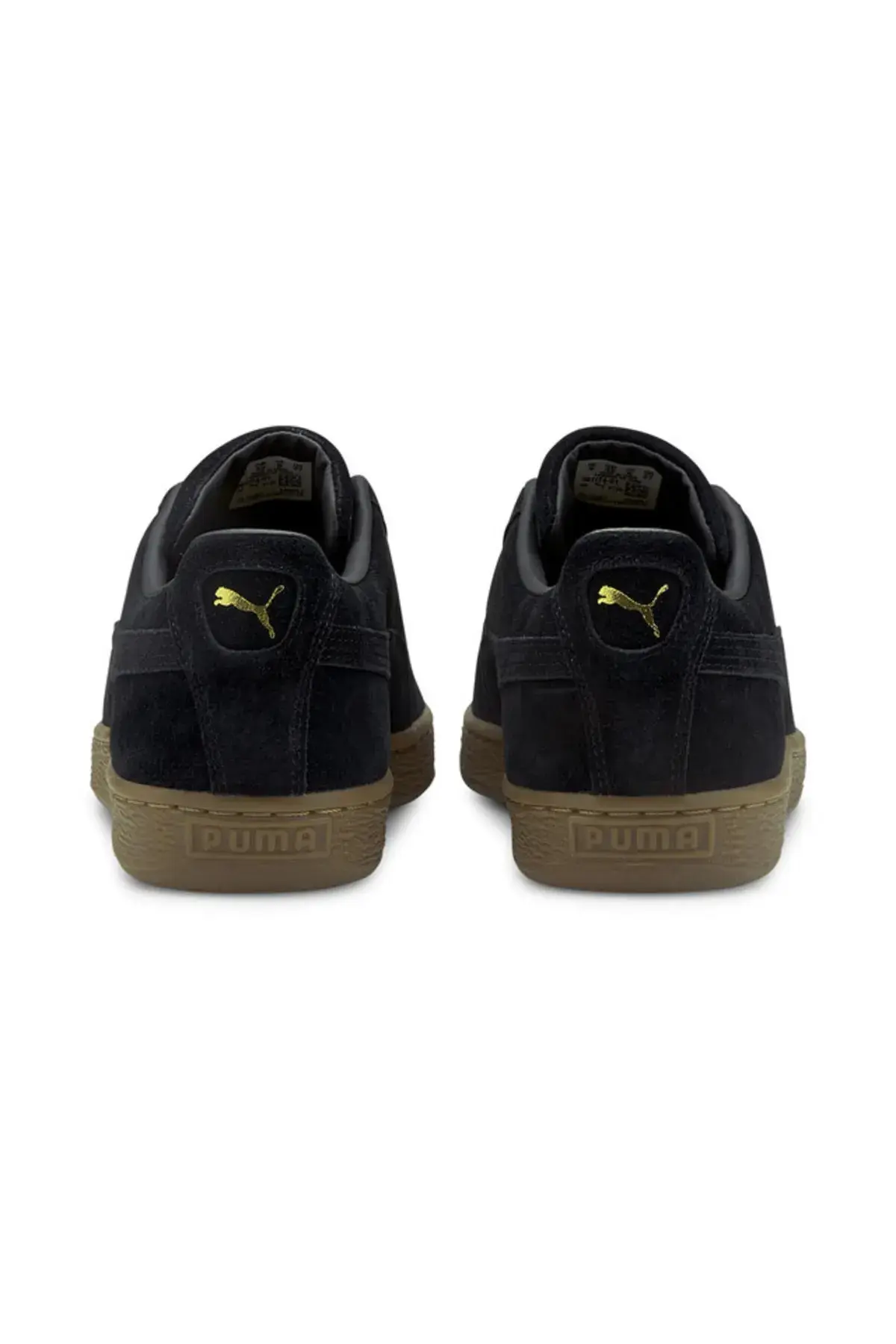 Puma Suede Gum Siyah Kadın Günlük Spor Ayakkabı