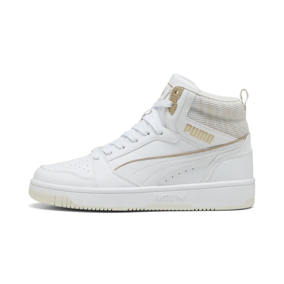 Puma Rebound v6 DayINight Beyaz Kadın Spor Ayakkabı & Sneaker