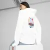 Puma DOWNTOWN PRIDE Hoodie Beyaz Unisex Sweatshirt