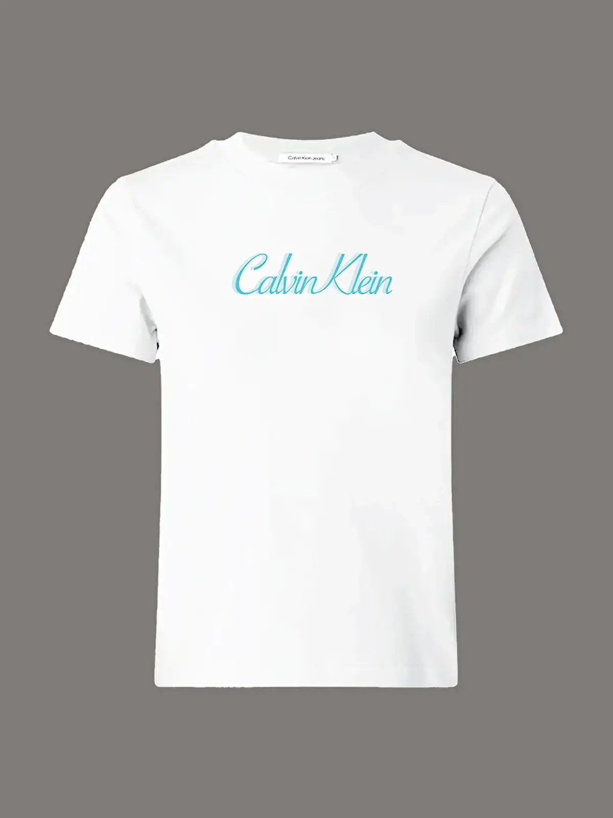 Calvin Klein SS 20s CLASSIC LOGO TEE Beyaz Kadın Tişört Calvin Klein SS 20s CLASSIC LOGO TEE Beyaz Kadın Tişört