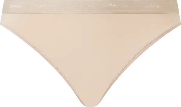 Calvin Klein BIKINI MID RISE Kadın Bej Bikini Külot