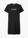 Calvin Klein S/S NIGHTSHIRT Kadın Siyah Elbise