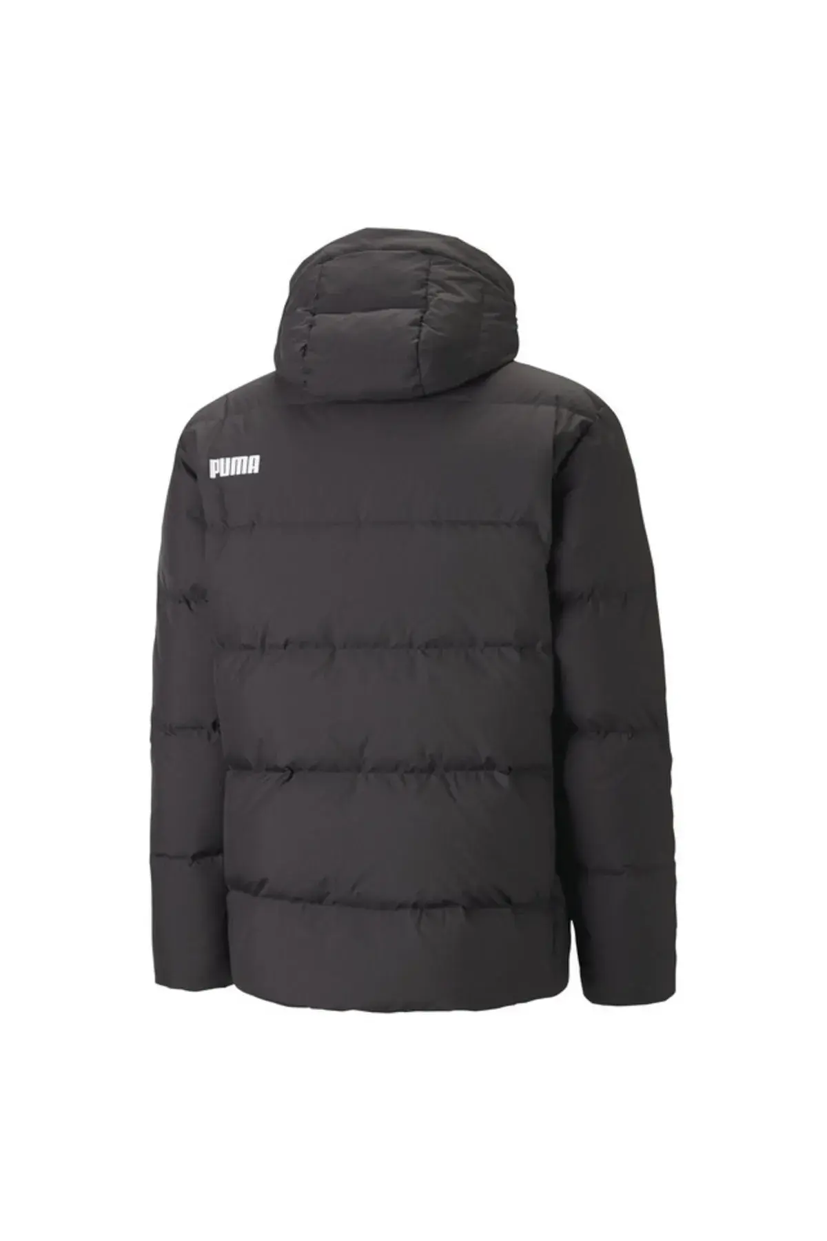 Puma Hooded Down Puffer Siyah Erkek Şişme Mont
