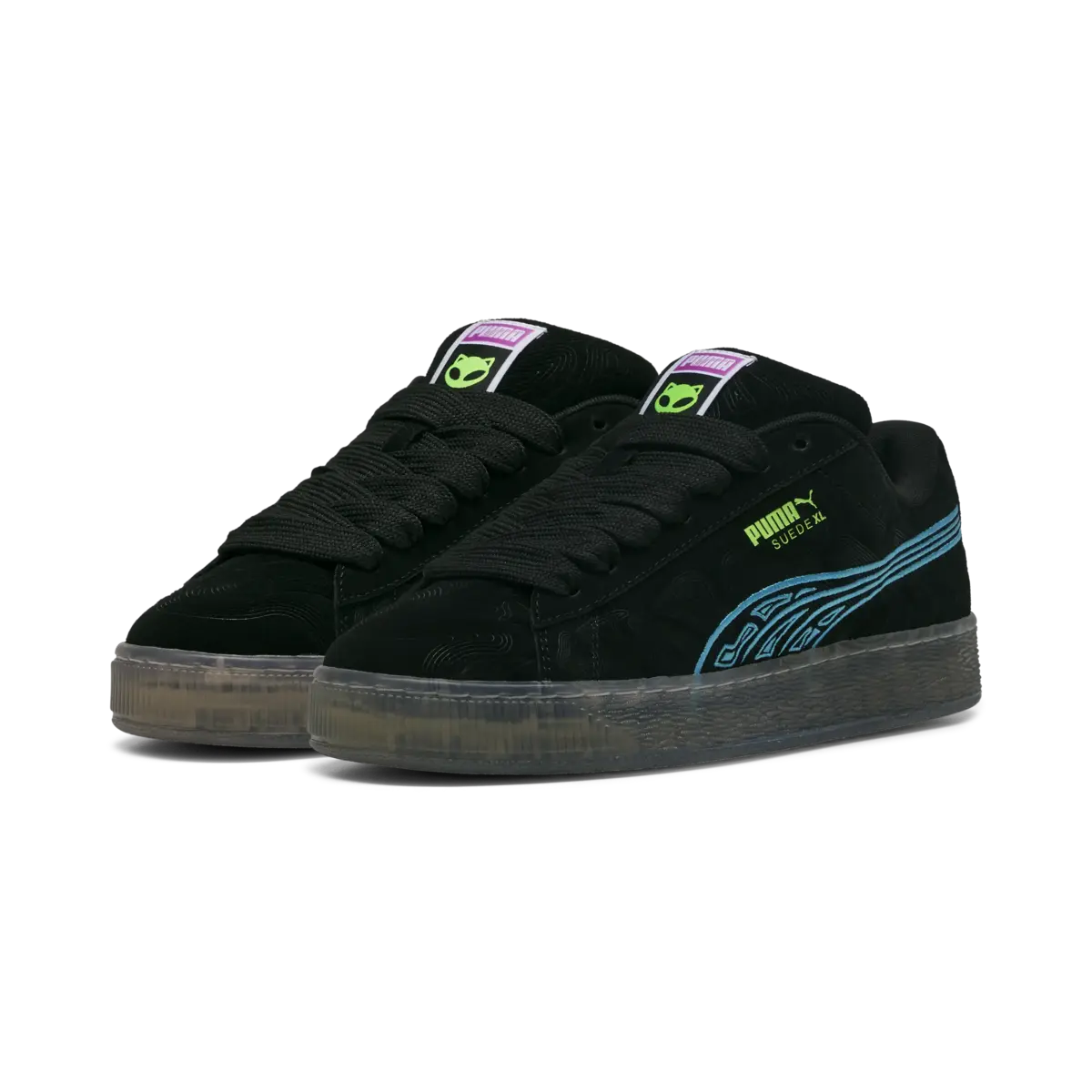Puma Suede XL Alien Siyah Unisex Spor Ayakkabı