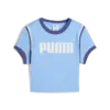 PUMA FUTURE.PUMA.ARCHIVE Baby Tee Mavi Kadın Crop