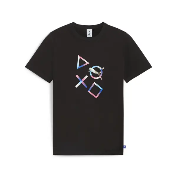 Puma X PLAYSTATION Graphic Tee Siyah Erkek T-Shirt