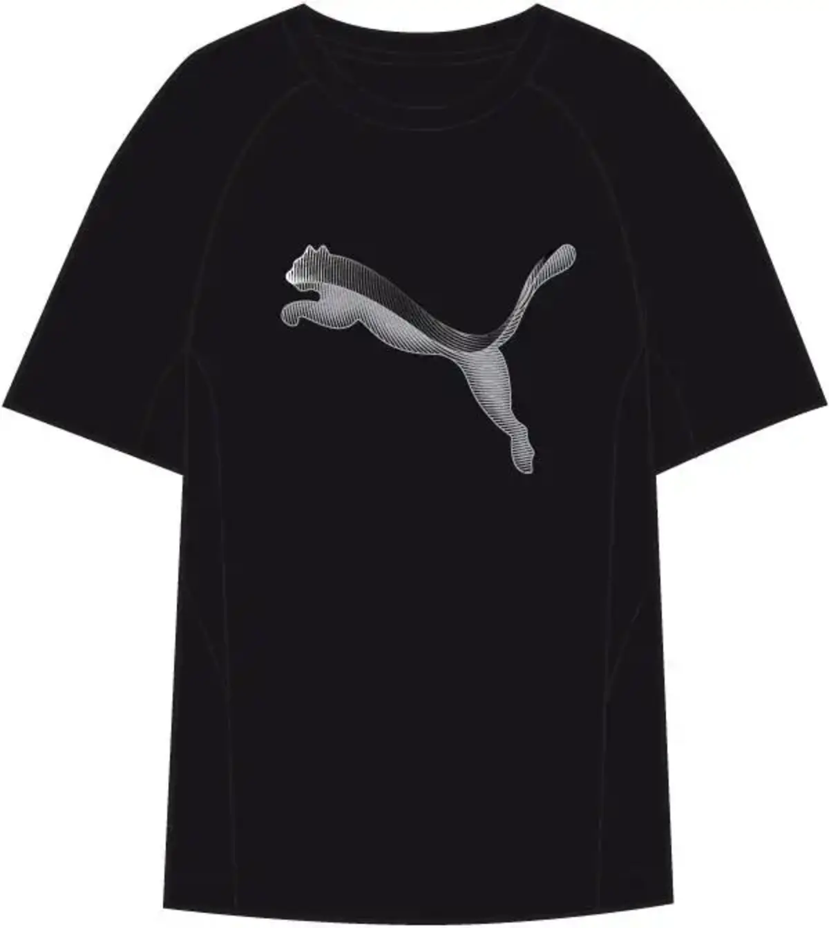 Puma EVOSTRIPE Tee Siyah Kadın T-Shirt