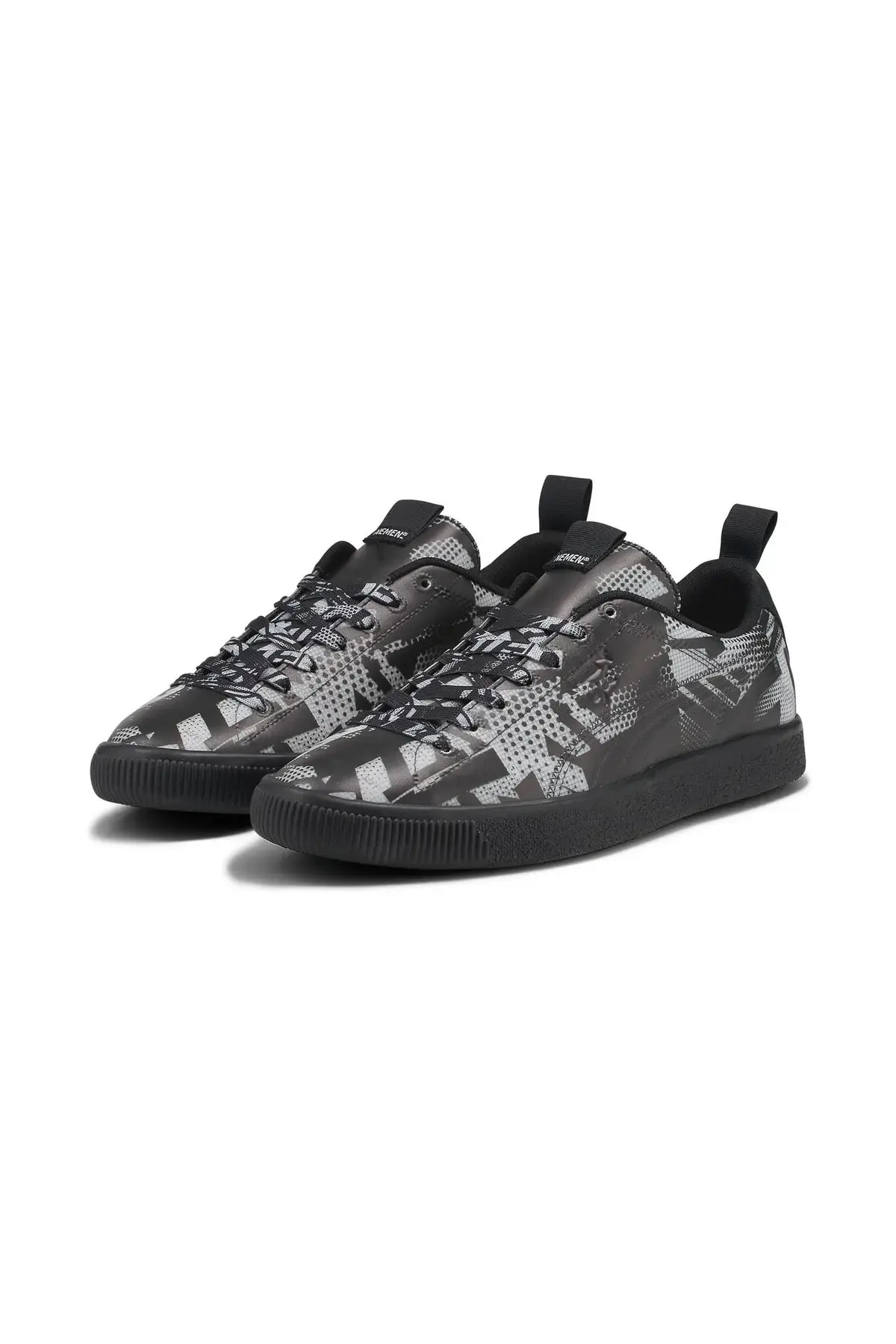 Puma Clyde Spy Camo NEMEN Siyah Kadın Günlük Spor Ayakkabı