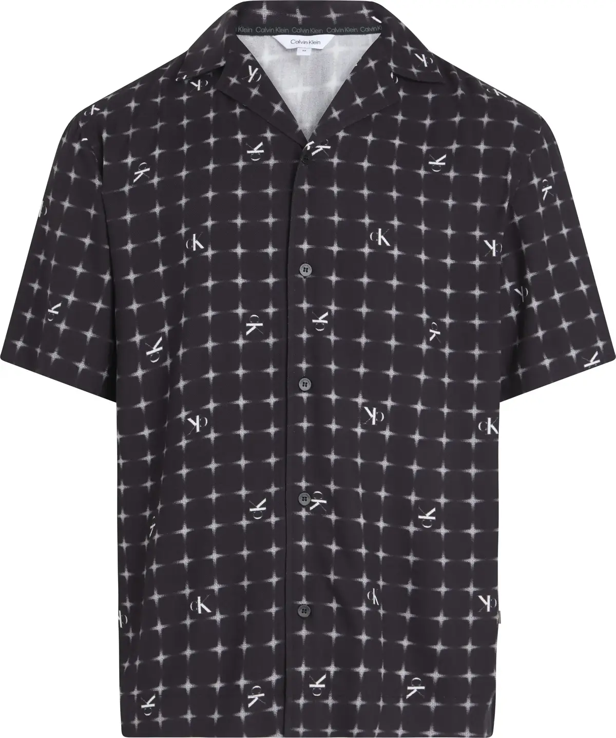 Calvin Klein RESORT SHIRT, 0GO Siyah Erkek Gömlek